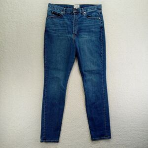 Eve Denim Jeans Womens 31 Silverlake Stretch Cotton Blend Medium Wash Tapered‎